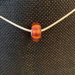 Brown Stripe Retired Troll Bead
